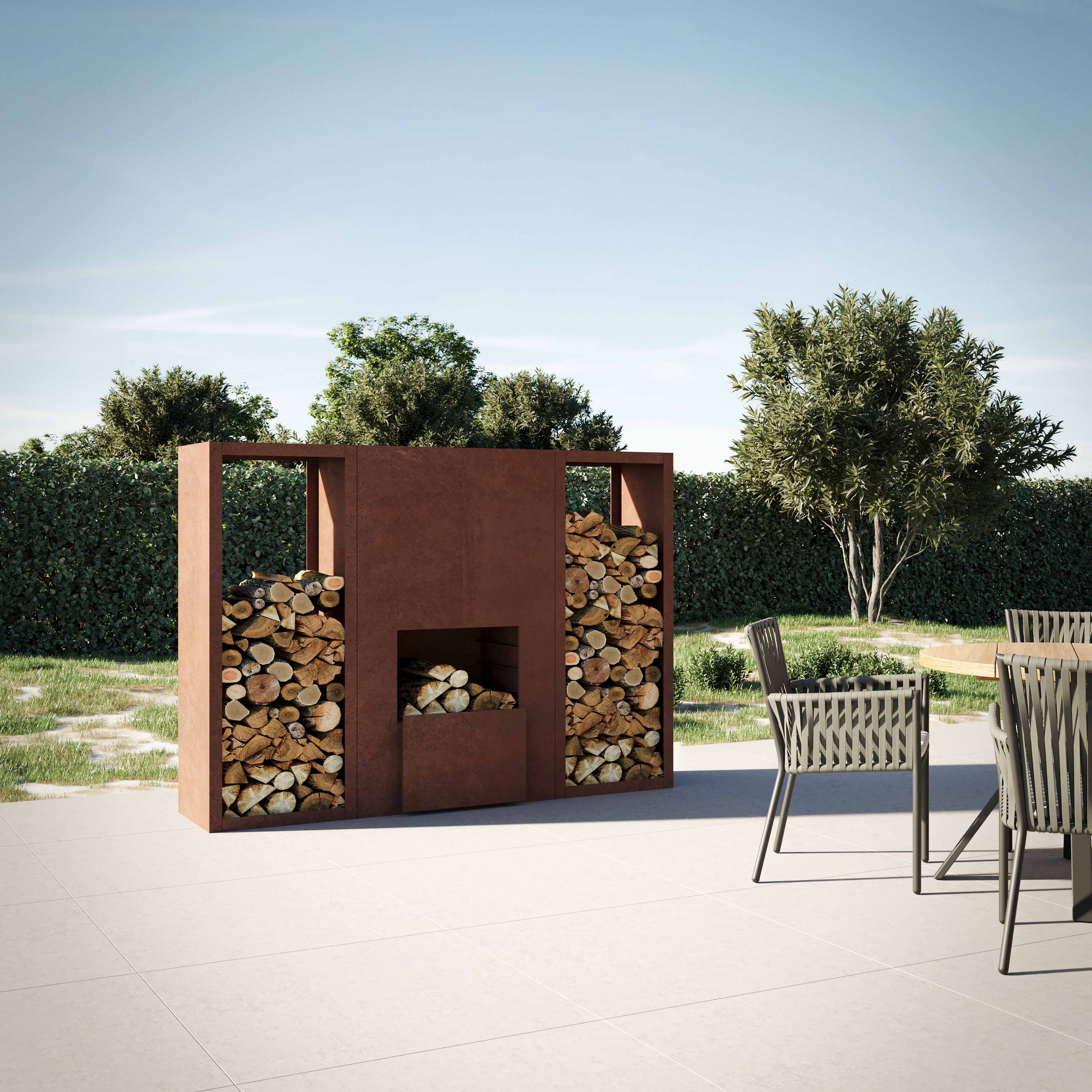 Foyer au bois cook - in Osby - 40% RABAIS - Atelier Cortena