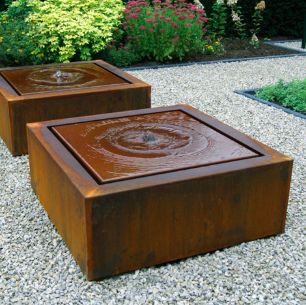 Table d'eau Shikaku avec lumière DEL - Atelier Cortena