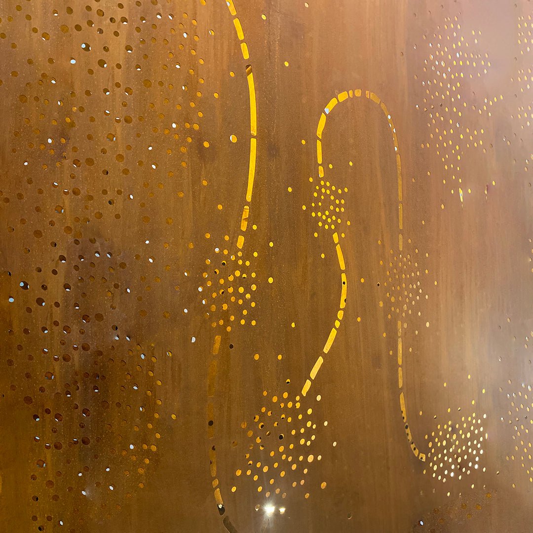 Ensemble de 3 panneaux d'intimité Milkyway - Atelier Cortena