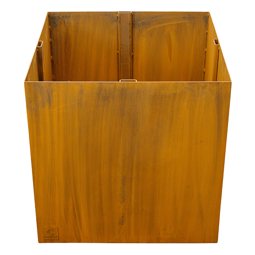 Lit de jardin surélevé carré Minimaliste - Atelier Cortena
