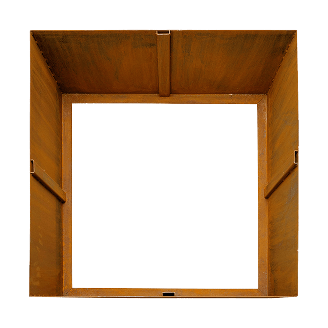 Lit de jardin surélevé carré Minimaliste - Atelier Cortena