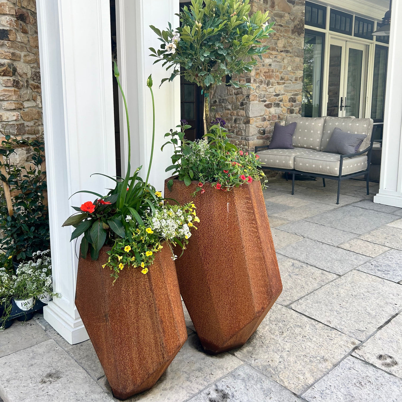 Pots géometriques - Atelier Cortena
