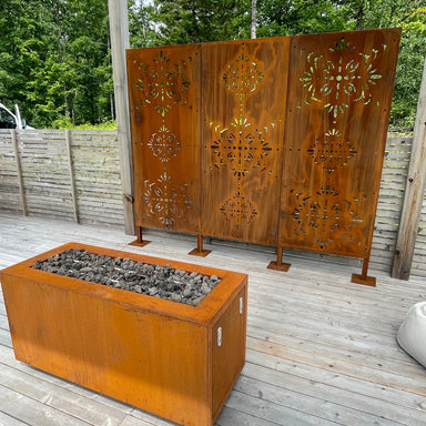 Ensemble de 3 panneaux d'intimité Stellar - Atelier Cortena