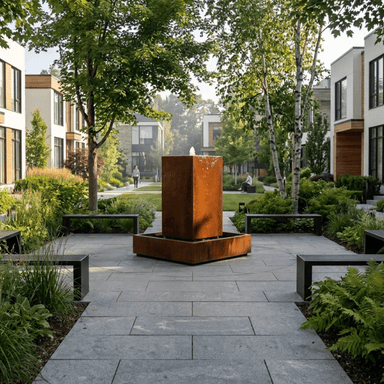 Fontaine Kube - Atelier Cortena