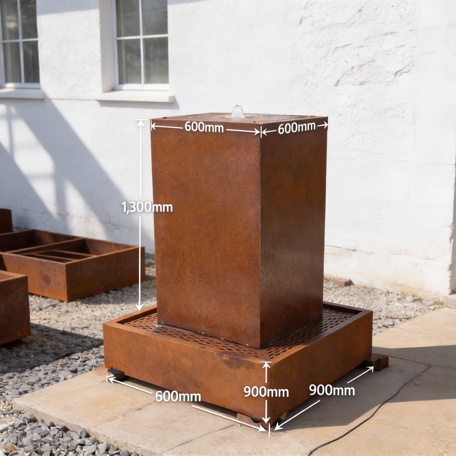 Fontaine Kube - Atelier Cortena