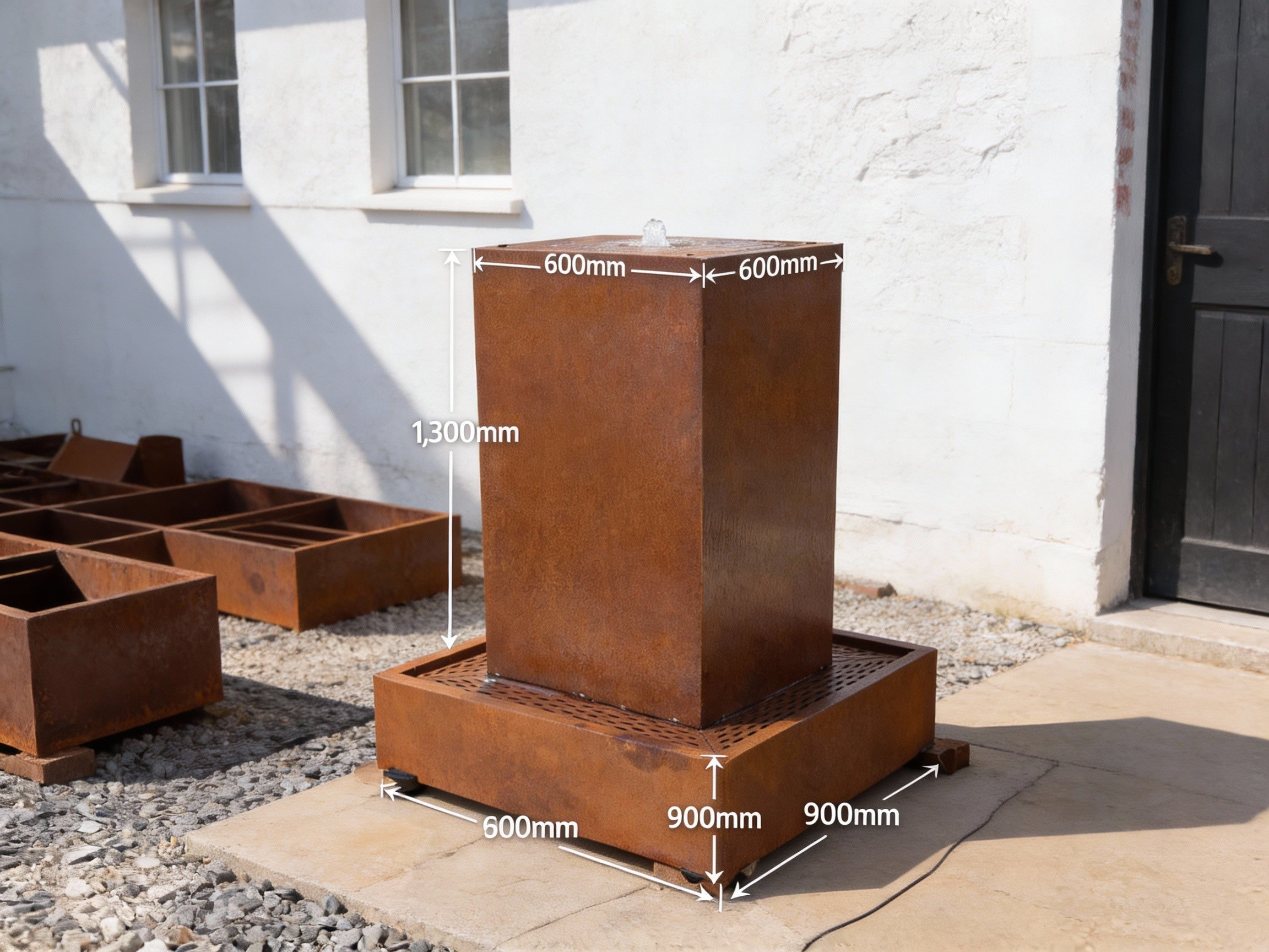Fontaine Kube - Atelier Cortena
