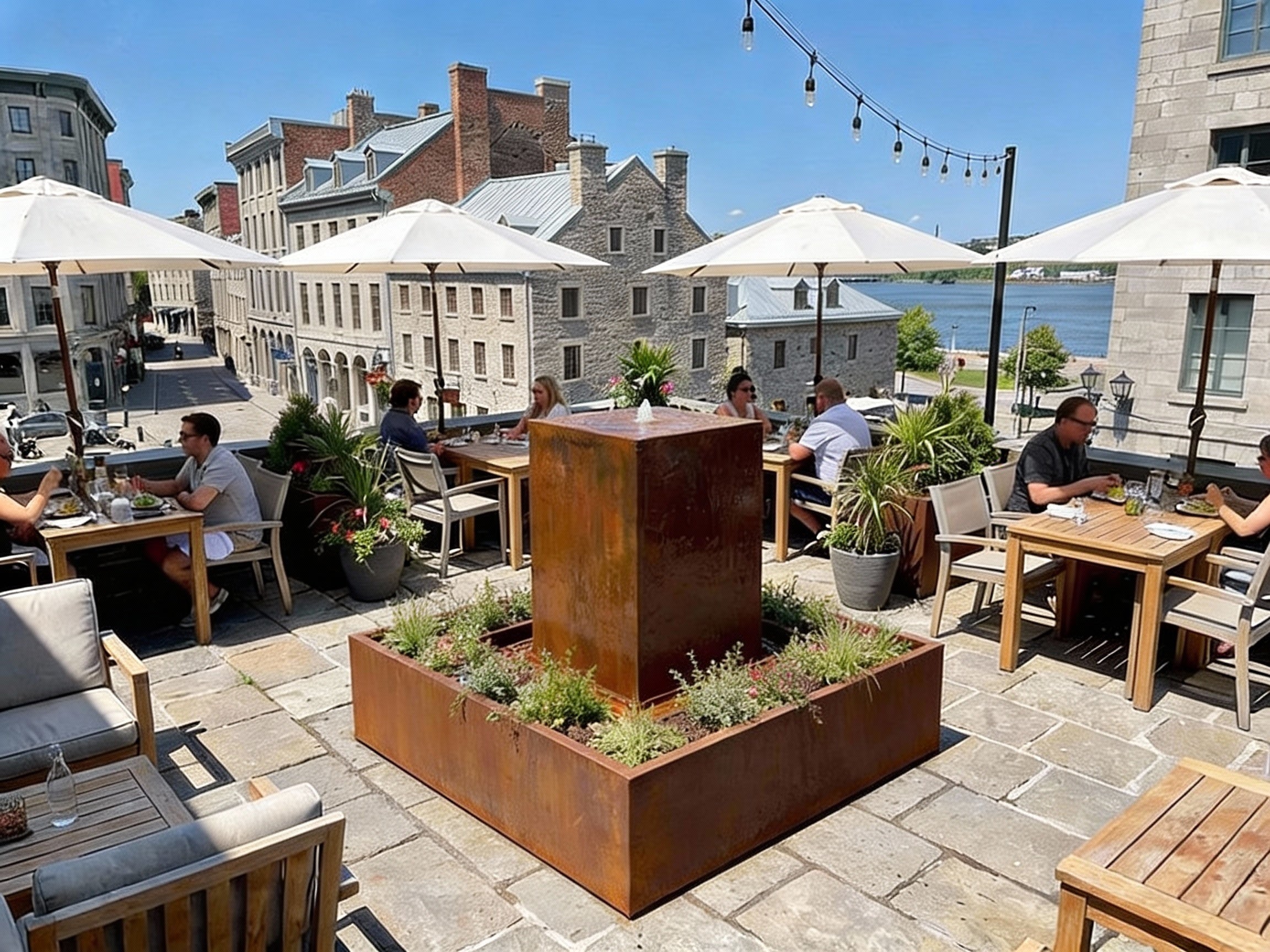 Fontaine Kube - Atelier Cortena