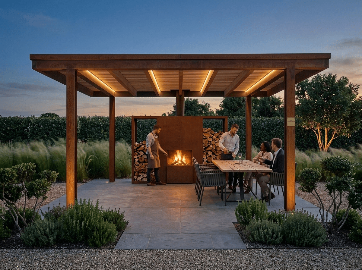 Foyer au bois cook - in Osby - Atelier Cortena