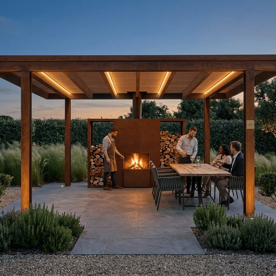 Foyer au bois cook - in Osby - Atelier Cortena