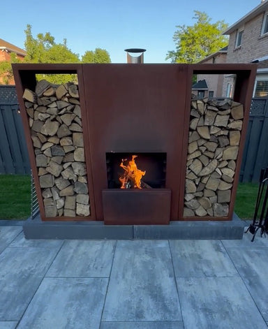 Foyer au bois cook - in Osby - 50% Vente d'été ! - Atelier Cortena