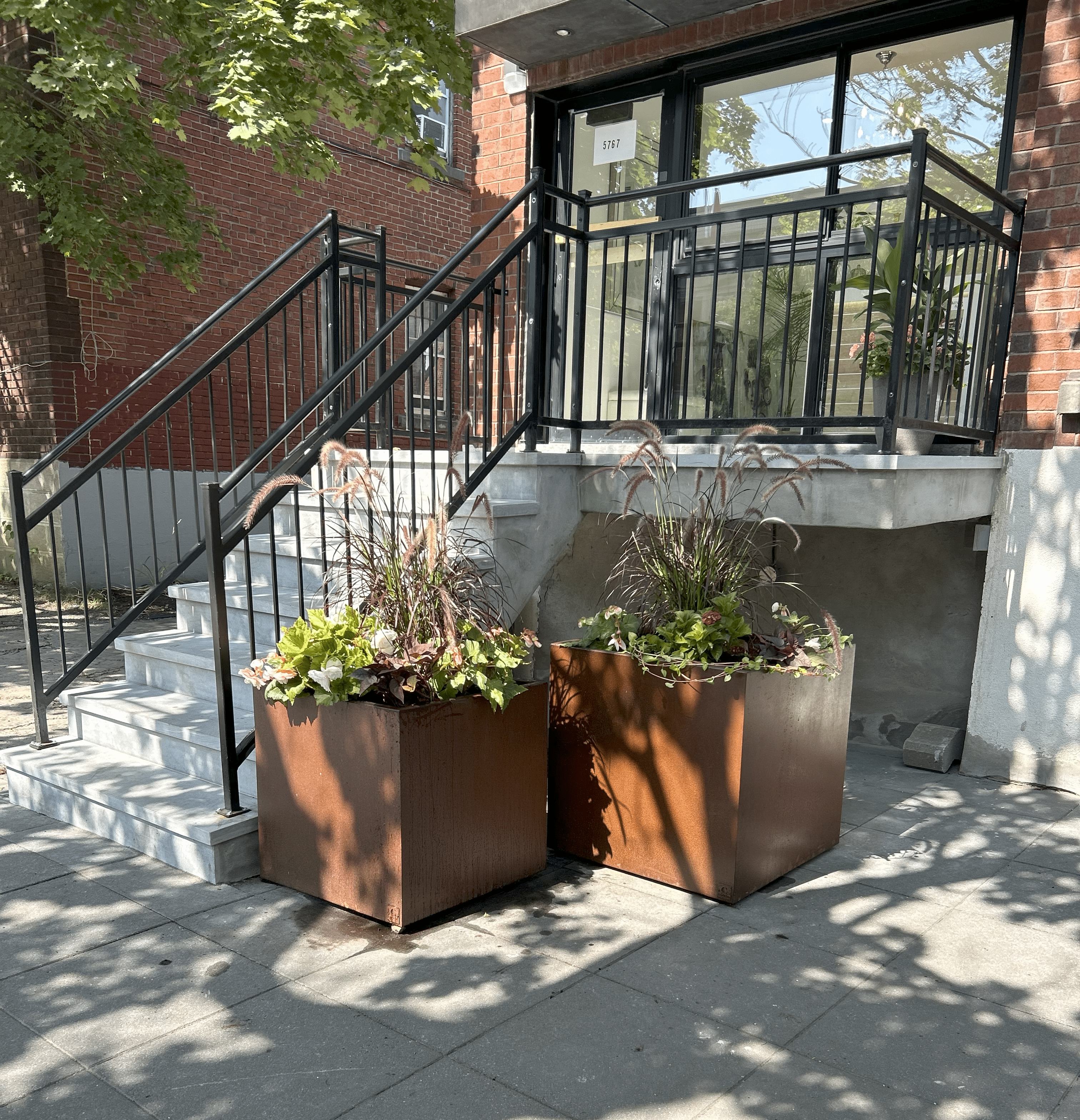 Jardinière carrée minimaliste - 50% Vente d'été ! - Atelier Cortena