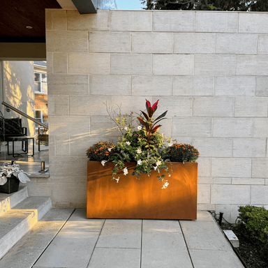 Jardinière rectangulaire minimaliste - Atelier Cortena