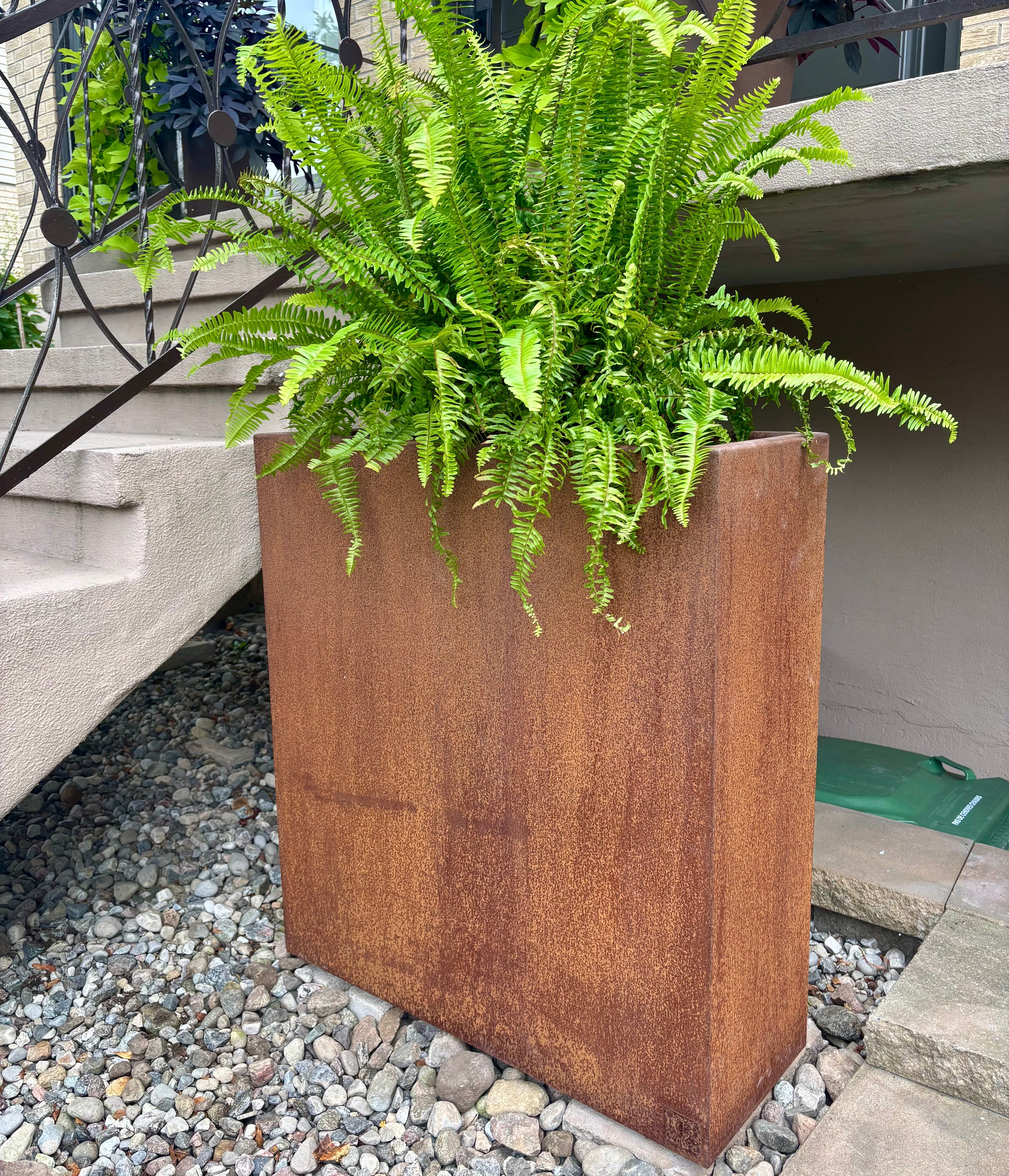 Jardinière rectangulaire minimaliste - Atelier Cortena