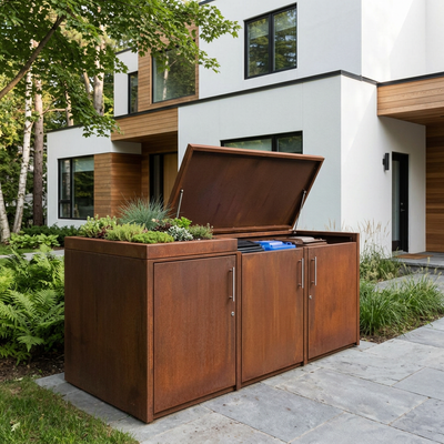 Rangement pour poubelles