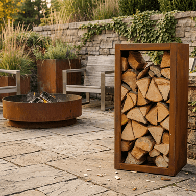 Porte - bûches Lund - Atelier Cortena