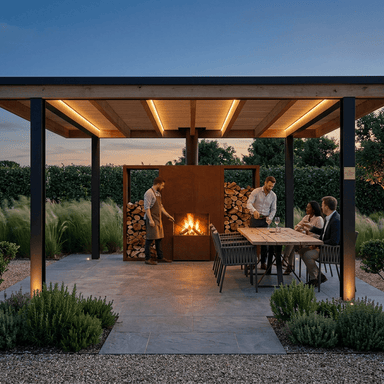 Porte - bûches Osby - Atelier Cortena