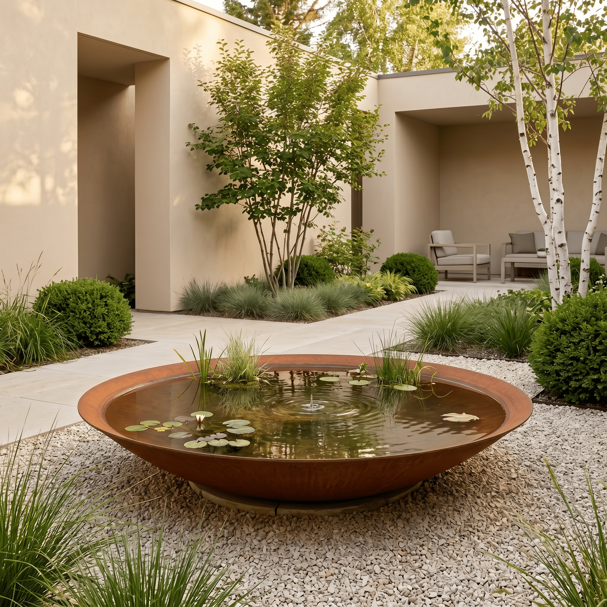 Soucoupe d'eau - Atelier Cortena
