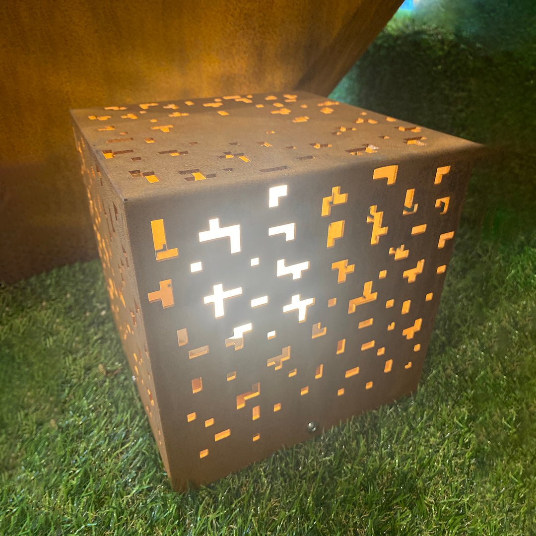 Luminaire cube Techno - Atelier Cortena