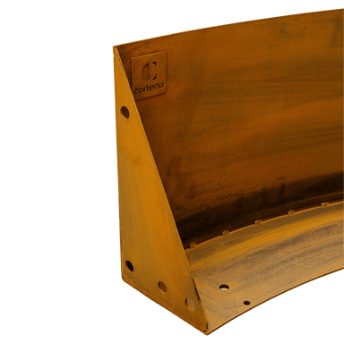 Mur de soutènement extérieur arrondi - Atelier Cortena